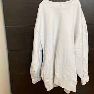 TNA Sweatfleece CozyFleece Boyfriend Fit Crewneck